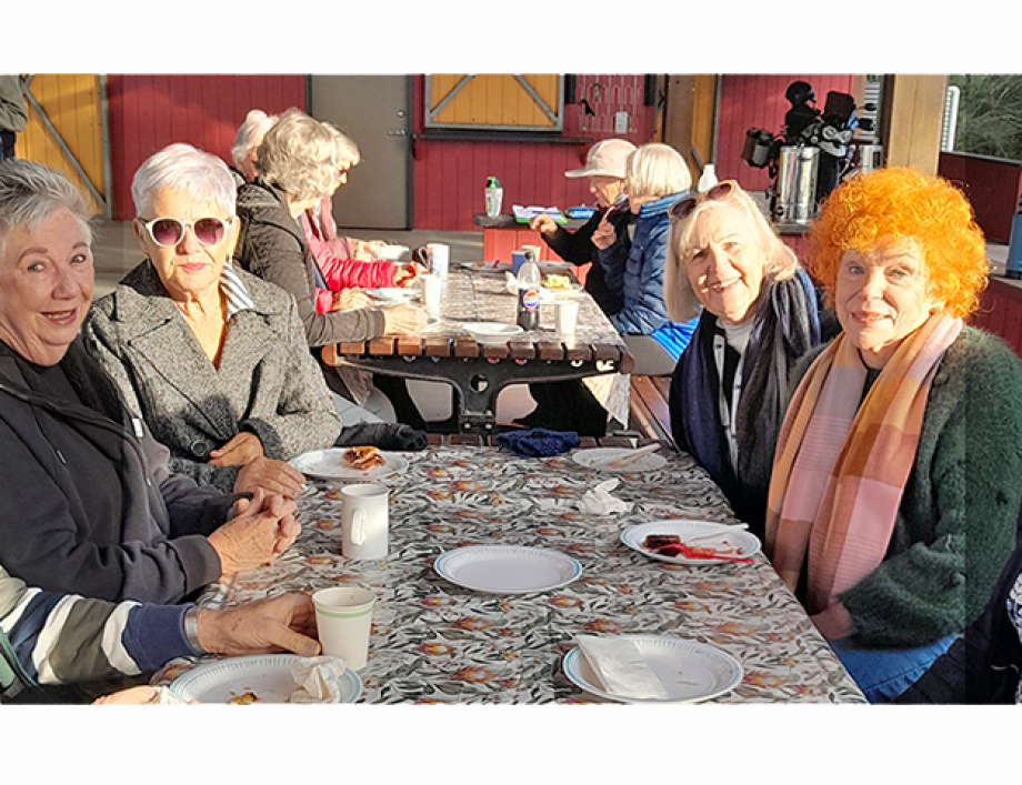Some of our Chelmer members enjoying the BBQ